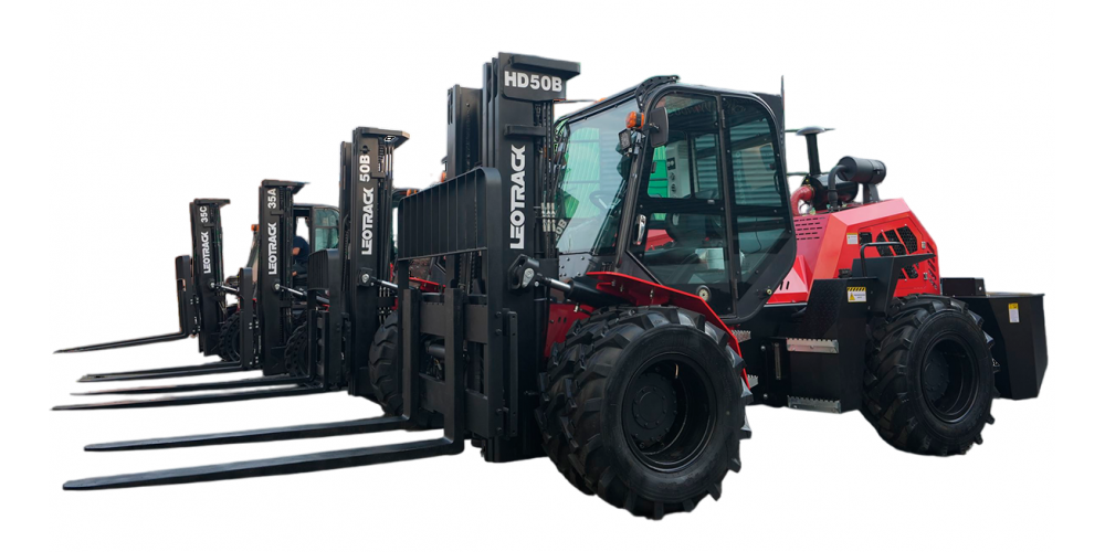 Продажа внедорожные полноприводные вилочные погрузчики, экскаваторы-погрузчики LEOTRACK со склада в Нижнем Новгороде