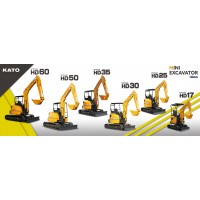 Преимущества мини-экскаваторов KATO серии HD