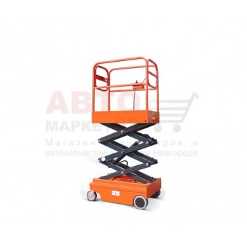 Подъемник ножничный передвижной самоходный 240 кг 4 м TOR GTJZ, 1009022