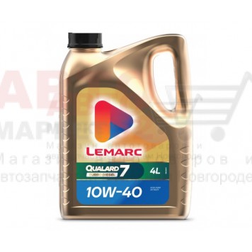 Масло моторное LEMARC QUALARD 7 TURBO DIESEL 10W-40 4 литра, 12410501