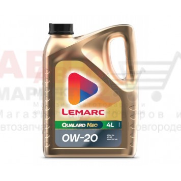 Масло моторное LEMARC QUALARD NEO 0W-20 4 литра, 11700501