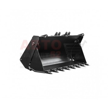 Ковш челюстной на экскаватор-погрузчик 2400 мм объем 1 м3