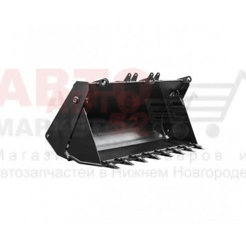 Ковш челюстной на экскаватор-погрузчик 2400 мм объем 1,2 м3