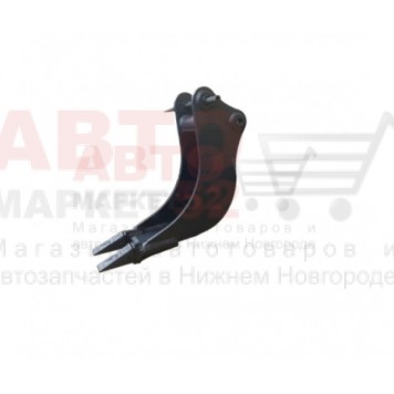 Ковш серповидный на экскаватор-погрузчик 300 мм, объем 0,05 м3