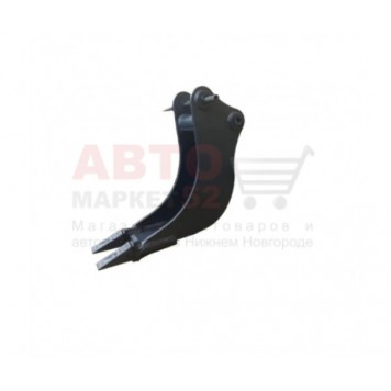 Ковш серповидный на экскаватор-погрузчик 300 мм, объем 0,05 м3