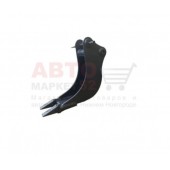 Ковш серповидный на экскаватор-погрузчик 400 мм, объем 0,068 м3