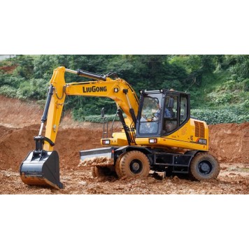 Колесный экскаватор LiuGong CLG W915E-3
