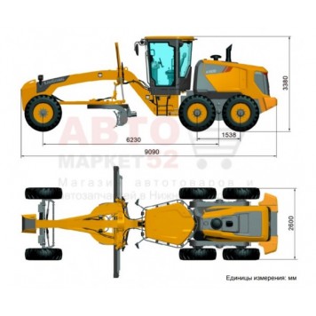 Автогрейдер LiuGong 4180D-1