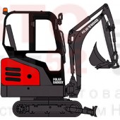 Мини-экскаватор POLAR BADGER SQ18A Мини-экскаватор POLAR BADGER SQ18A
