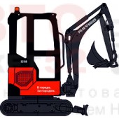 Мини-экскаватор POLAR BADGER SQ18B Мини-экскаватор POLAR BADGER SQ18B