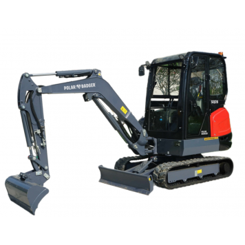 Мини-экскаватор POLAR BADGER SQ28-1