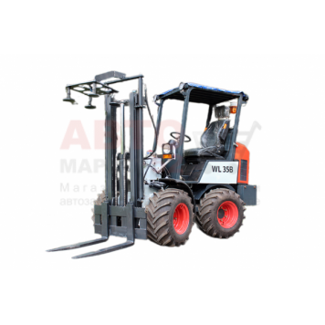 Шарнирно-сочлененный вилочный погрузчик POLAR BADGER WL35B-1