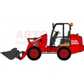Шарнирно-сочлененный мини-погрузчик POLAR BADGER WL50 Шарнирно-сочлененный мини-погрузчик POLAR BADGER WL50