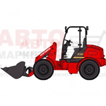 Шарнирно-сочлененный мини-погрузчик POLAR BADGER WL50A