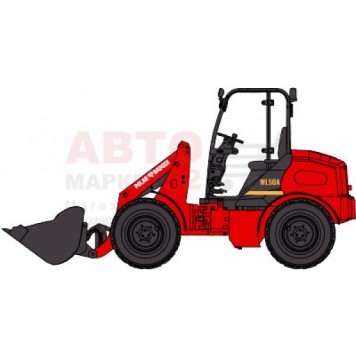 Шарнирно-сочлененный мини-погрузчик POLAR BADGER WL50A