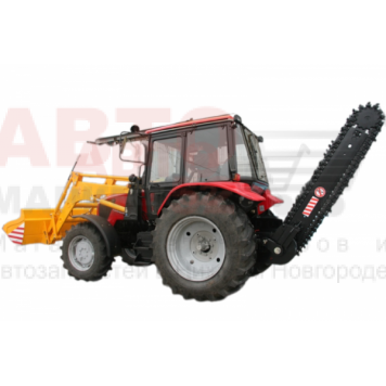 Траншеекопатель ДЭМ 150 с зимним рабочим органом на трактор МТЗ