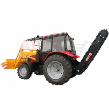 Траншеекопатель ДЭМ 150 с зимним рабочим органом на трактор МТЗ