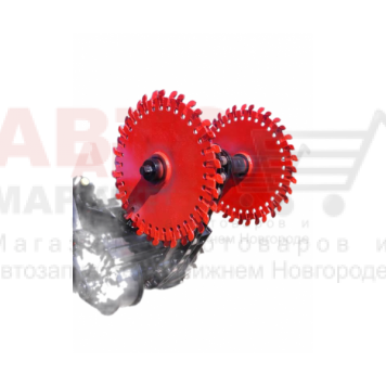 Траншеекопатель ДЭМ 150 с рабочим органом асфальторез на трактор МТЗ