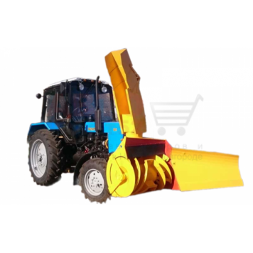 Снегоочиститель фрезерно-роторный ДЭМ 124 на трактор МТЗ-2