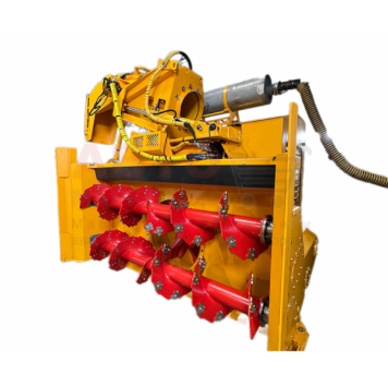 Снегоочиститель шнекороторный ДЭМ 133 на фронтальный погрузчик-2