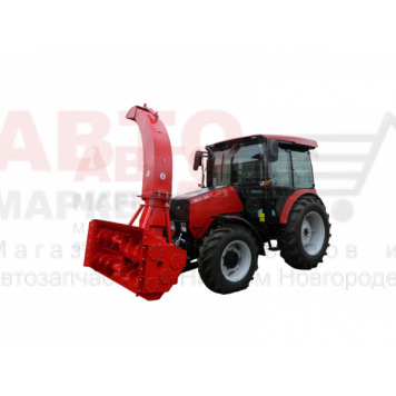 Снегоочиститель шнекороторный СмолТра ШРК-2.0-01 (гидравлический поворот желоба) на трактор МТЗ