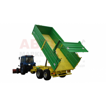 Полуприцеп тракторный самосвальный ПТС-12П (профильный борт) МорДовАгромаш-4