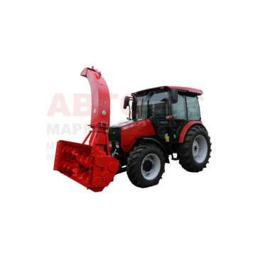 Снегоочиститель шнекороторный СмолТра ШРК-2.0 (механический поворот желоба) на трактор МТЗ