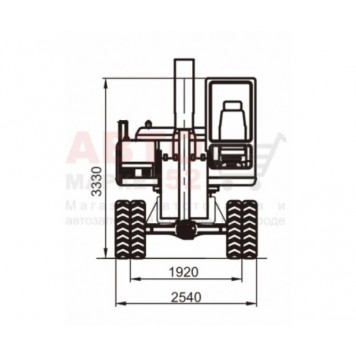 Колесный экскаватор Lonking CDM6225W-4