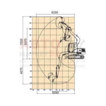 Мини-экскаватор гусеничный Lonking CDM6080-3
