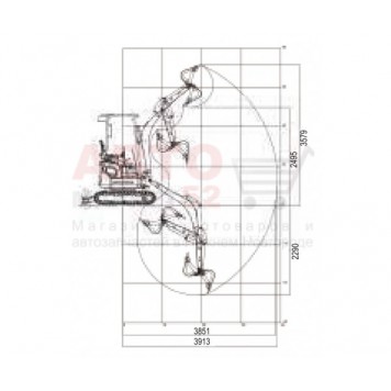 Мини-экскаватор гусеничный Lonking CDM6016-3