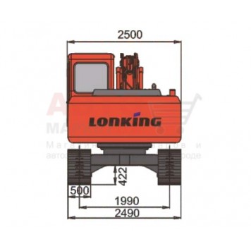 Гусеничный экскаватор Lonking CDM6135-2