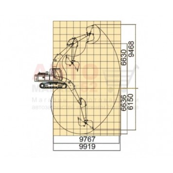 Гусеничный экскаватор Lonking CDM6205-3