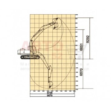 Гусеничный экскаватор Lonking CDM6225-3