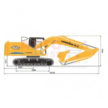 Гусеничный экскаватор Lonking CDM6245-1