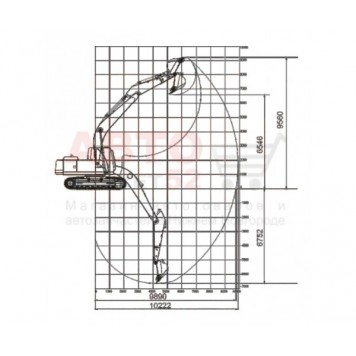 Гусеничный экскаватор Lonking CDM6266-3