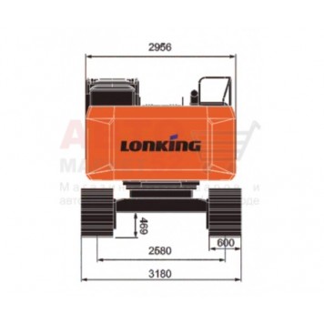 Гусеничный экскаватор Lonking CDM6266-2