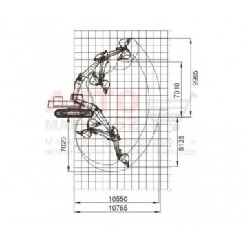 Гусеничный экскаватор Lonking CDM6396-3