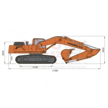 Гусеничный экскаватор Lonking CDM6396-1