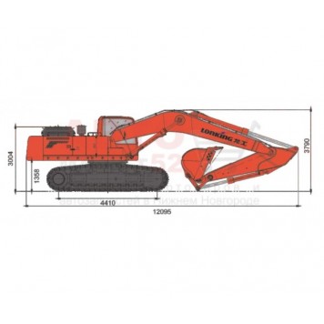 Гусеничный экскаватор Lonking CDM6550-1