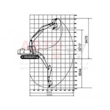 Гусеничный экскаватор Lonking CDM6225H-3