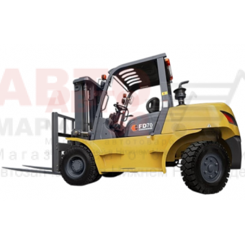 Вилочный погрузчик дизельный 7 тонн GOODSENSE FD70