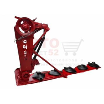 Косилка ротационная навесная КРН-2,6 для трактора МТЗ