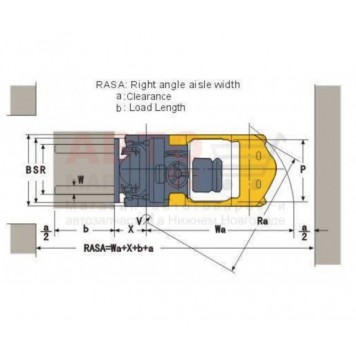 Вилочный погрузчик дизельный 3 тонны CHL CPCD30-4