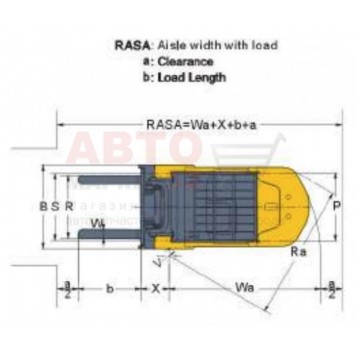 Вилочный погрузчик дизельный 5 тонн CHL CPCD50 mini-3