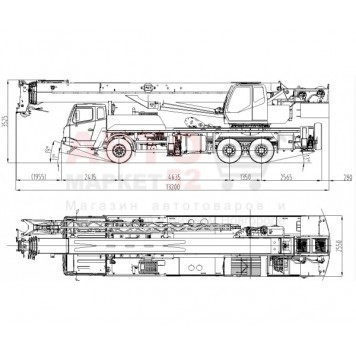 Автокран LiuGong LTC320L5 (32 тонны)-3