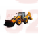 Экскаватор-погрузчик Lonking CDM84C, равновеликие колеса, мосты и КПП Carraro