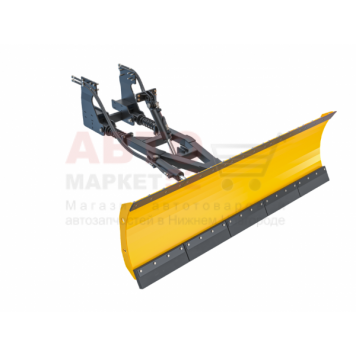 Отвал КО-6 Сальсксельмаш коммунальный оборотный (перевертыш) для МТЗ-1