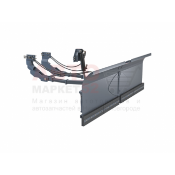 Отвал КО-7 (МТЗ 952.3) Сальсксельмаш коммунальный (бабочка, гидравлический поворот) для МТЗ