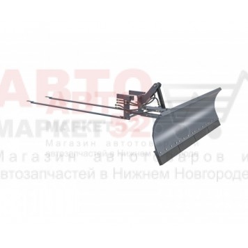 Отвал МКО-4ГП Сальсксельмаш коммунальный (гидравлический поворот) для МТЗ