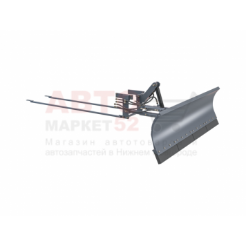 Отвал МКО-4ГП ТУМ Сальсксельмаш коммунальный c комплектом для совместной навески (гидравлический поворот) для МТЗ